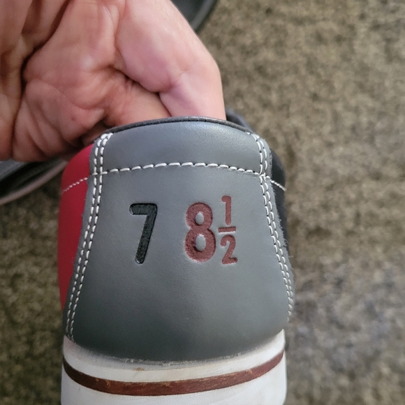 cobra Shoes Cobra Ace Redgrey Mens Bowling Rental Shoes Poshmark